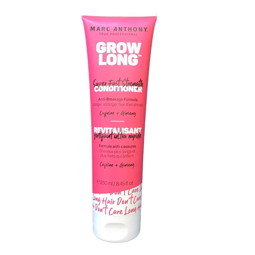 Marc Anthony Grow Long Conditioner 8.45 oz | Caffeine + Ginseng | Anti-Breakage